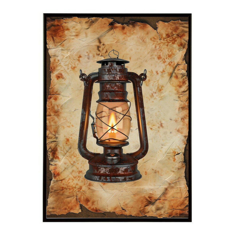 ランタン キャンプ 明かり ランプ グランピング レトロ ビンテージ ポスター 用紙とサイズが選べる 用紙とサイズが選べる インテリア おしゃれ プリントポスター フォト イラスト お洒落 特大 大きい【lm-poster-4127】