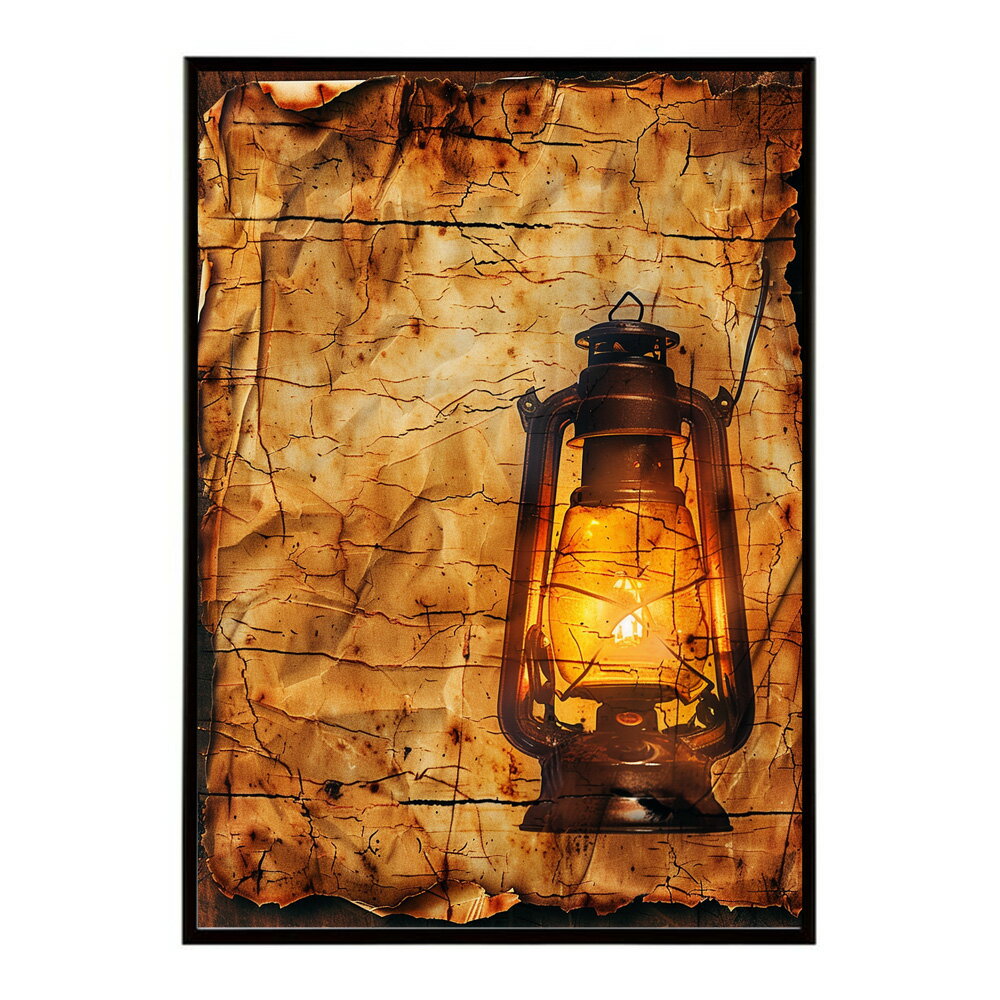 ランタン キャンプ 明かり ランプ グランピング レトロ ビンテージ ポスター 用紙とサイズが選べる 用紙とサイズが選べる インテリア おしゃれ プリントポスター フォト イラスト お洒落 特大 大きい【lm-poster-4129】