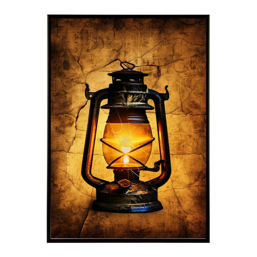 ランタン キャンプ 明かり ランプ グランピング レトロ ビンテージ ポスター 用紙とサイズが選べる 用紙とサイズが選べる インテリア おしゃれ プリントポスター フォト イラスト お洒落 特大 大きい【lm-poster-4140】