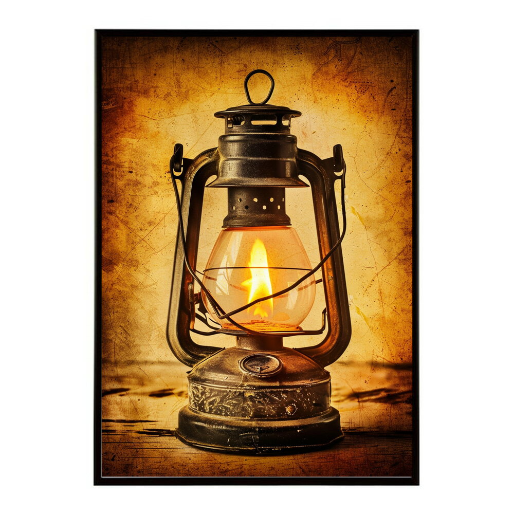 ランタン キャンプ 明かり ランプ グランピング レトロ ビンテージ ポスター 用紙とサイズが選べる 用紙とサイズが選べる インテリア おしゃれ プリントポスター フォト イラスト お洒落 特大 大きい【lm-poster-4148】