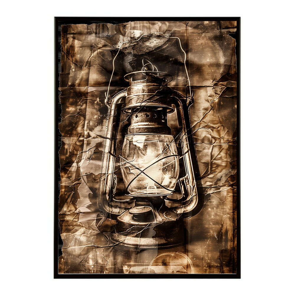 ランタン キャンプ 明かり ランプ グランピング レトロ ビンテージ ポスター 用紙とサイズが選べる 用紙とサイズが選べる インテリア おしゃれ プリントポスター フォト イラスト お洒落 特大 大きい【lm-poster-4157】