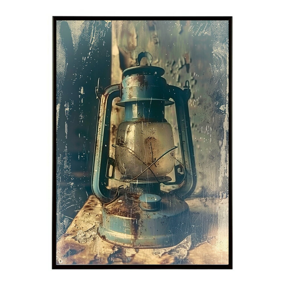 ランタン キャンプ 明かり ランプ グランピング レトロ ビンテージ ポスター 用紙とサイズが選べる 用紙とサイズが選べる インテリア おしゃれ プリントポスター フォト イラスト お洒落 特大 大きい【lm-poster-4158】