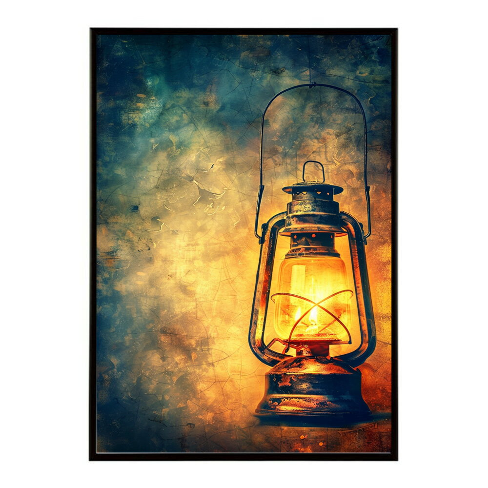 ランタン キャンプ 明かり ランプ グランピング レトロ ビンテージ ポスター 用紙とサイズが選べる 用紙とサイズが選べる インテリア おしゃれ プリントポスター フォト イラスト お洒落 特大 大きい【lm-poster-4176】