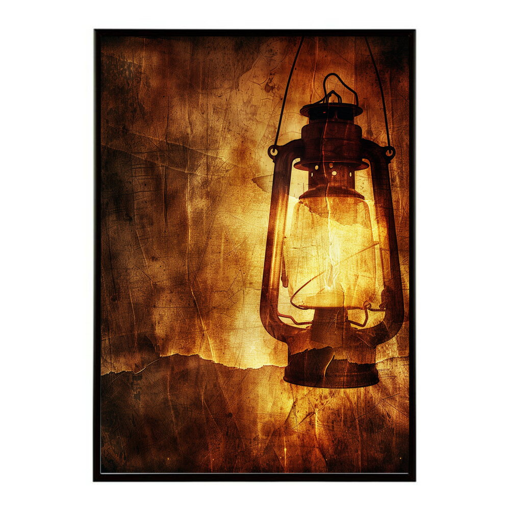 ランタン キャンプ 明かり ランプ グランピング レトロ ビンテージ ポスター 用紙とサイズが選べる 用紙とサイズが選べる インテリア おしゃれ プリントポスター フォト イラスト お洒落 特大 大きい【lm-poster-4188】