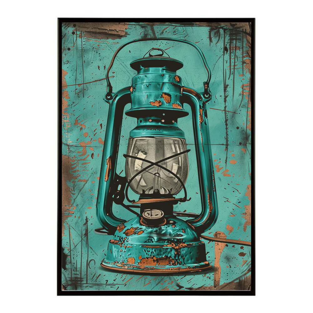 ランタン キャンプ 明かり ランプ グランピング レトロ ビンテージ ポスター 用紙とサイズが選べる 用紙とサイズが選べる インテリア おしゃれ プリントポスター フォト イラスト お洒落 特大 大きい【lm-poster-4190】
