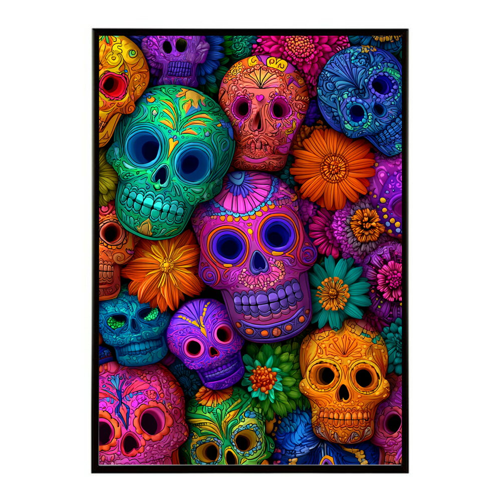 楽天市場】メキシカンスカル ポスターの通販