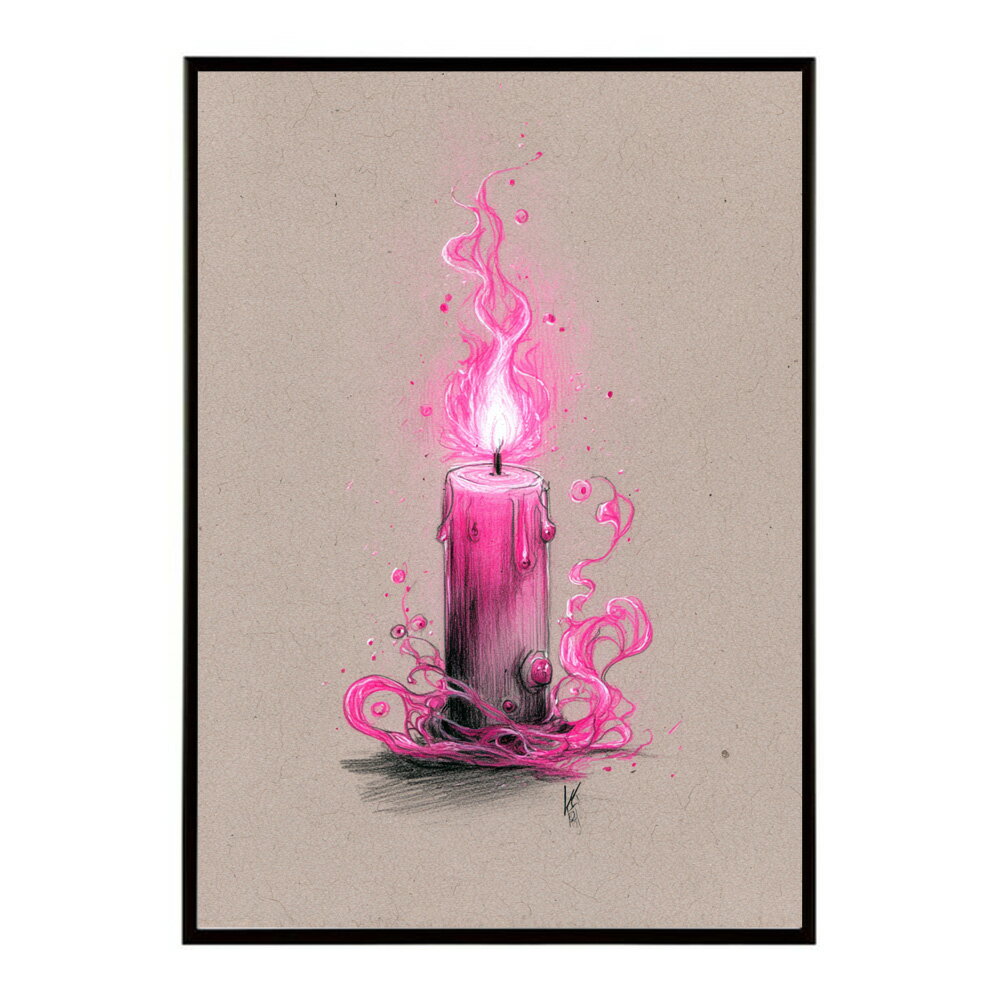 キャンドル ポスター 癒し ヒーリング 瞑想 マインドフルネス 静けさ 光 蝋燭 アート 北欧 インテリア 寝室 ヨガ 空間 用紙とサイズが選べる インテリア おしゃれ プリントポスター フォト イラスト お洒落 特大 大きい【km-poster-589】