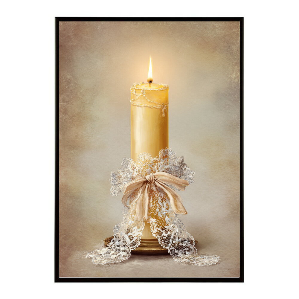 キャンドル ポスター 癒し ヒーリング 瞑想 マインドフルネス 静けさ 光 蝋燭 アート 北欧 インテリア 寝室 ヨガ 空間 用紙とサイズが選べる インテリア おしゃれ プリントポスター フォト イラスト お洒落 特大 大きい【km-poster-593】