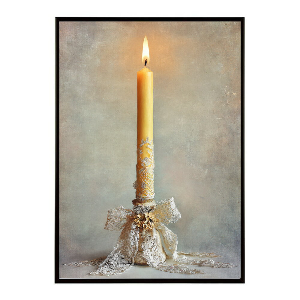 キャンドル ポスター 癒し ヒーリング 瞑想 マインドフルネス 静けさ 光 蝋燭 アート 北欧 インテリア 寝室 ヨガ 空間 用紙とサイズが選べる インテリア おしゃれ プリントポスター フォト イラスト お洒落 特大 大きい【km-poster-594】