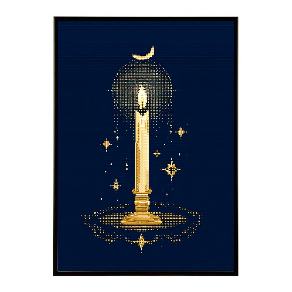 キャンドル ポスター 癒し ヒーリング 瞑想 マインドフルネス 静けさ 光 蝋燭 アート 北欧 インテリア 寝室 ヨガ 空間 用紙とサイズが選べる インテリア おしゃれ プリントポスター フォト イラスト お洒落 特大 大きい【km-poster-667】