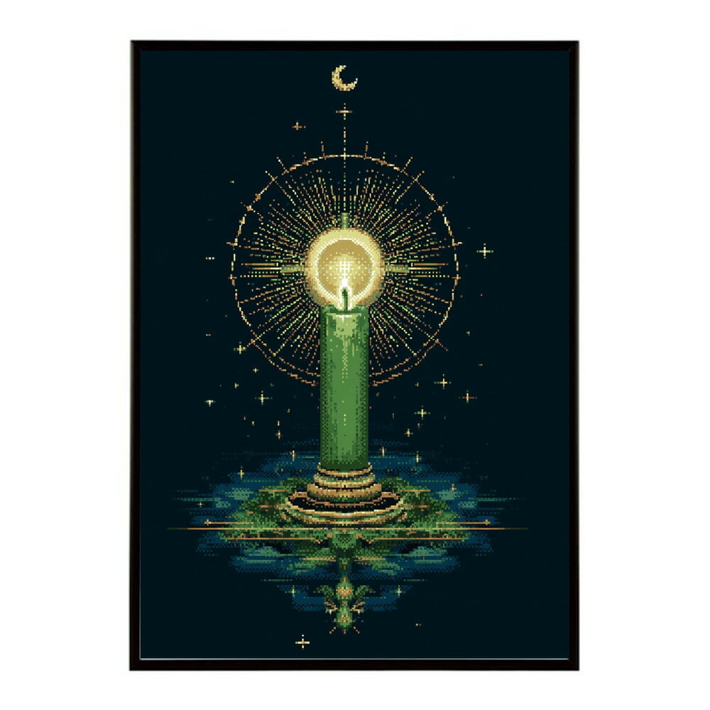 キャンドル ポスター 癒し ヒーリング 瞑想 マインドフルネス 静けさ 光 蝋燭 アート 北欧 インテリア 寝室 ヨガ 空間 用紙とサイズが選べる インテリア おしゃれ プリントポスター フォト イラスト お洒落 特大 大きい【km-poster-672】