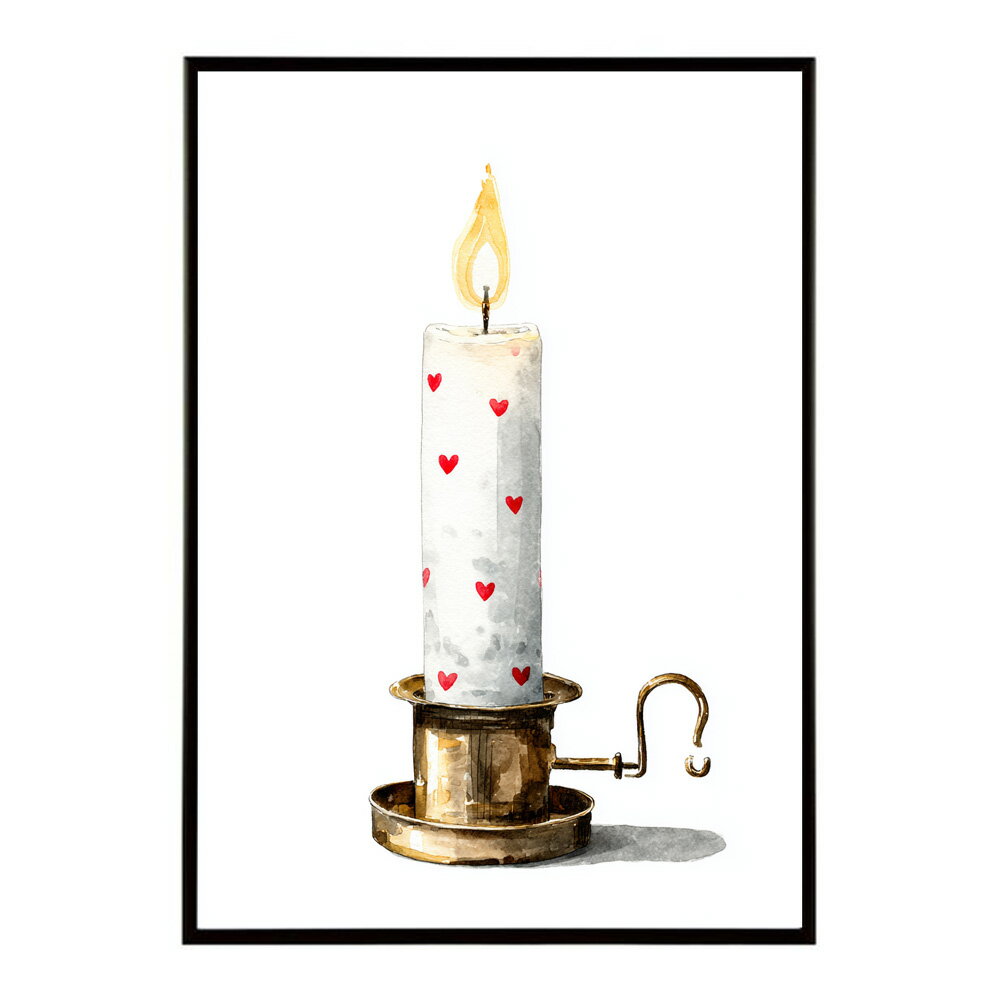 キャンドル ポスター 癒し ヒーリング 瞑想 マインドフルネス 静けさ 光 蝋燭 アート 北欧 インテリア 寝室 ヨガ 空間 用紙とサイズが選べる インテリア おしゃれ プリントポスター フォト イラスト お洒落 特大 大きい【km-poster-746】
