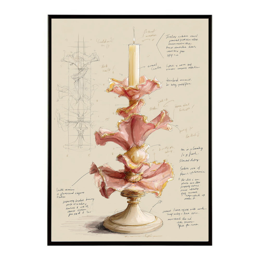 キャンドル ポスター 癒し ヒーリング 瞑想 マインドフルネス 静けさ 光 蝋燭 アート 北欧 インテリア 寝室 ヨガ 空間 用紙とサイズが選べる インテリア おしゃれ プリントポスター フォト イラスト お洒落 特大 大きい【km-poster-758】