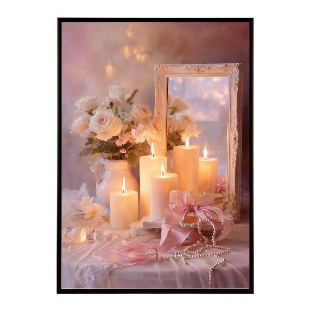 キャンドル ポスター 癒し ヒーリング 瞑想 マインドフルネス 静けさ 光 蝋燭 アート 北欧 インテリア 寝室 ヨガ 空間 用紙とサイズが選べる インテリア おしゃれ プリントポスター フォト イラスト お洒落 特大 大きい【km-poster-817】