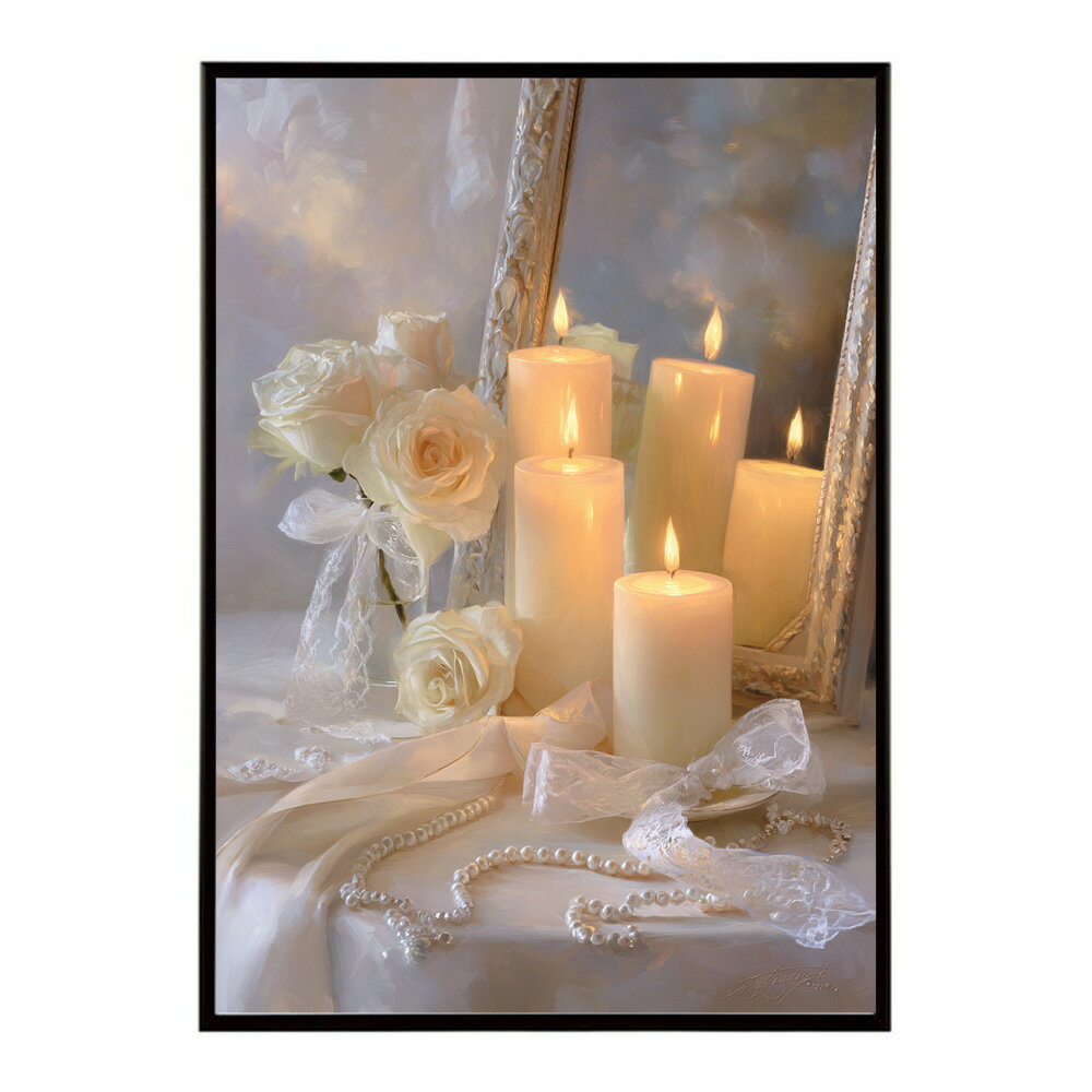 キャンドル ポスター 癒し ヒーリング 瞑想 マインドフルネス 静けさ 光 蝋燭 アート 北欧 インテリア 寝室 ヨガ 空間 用紙とサイズが選べる インテリア おしゃれ プリントポスター フォト イラスト お洒落 特大 大きい【km-poster-821】