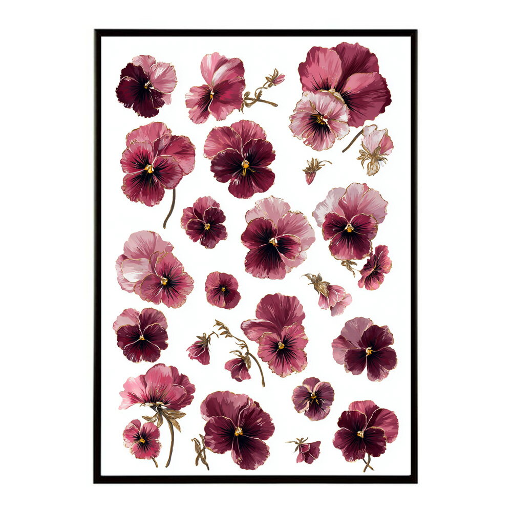 Rakuten - 誕生花 ポスター 季節の花 冬の花 早春 フラワーアート ボタニカル 北欧 モダン ナチュラル 花のある暮らし 壁掛け ギフト 記念日 誕生日【km-poster-2171】