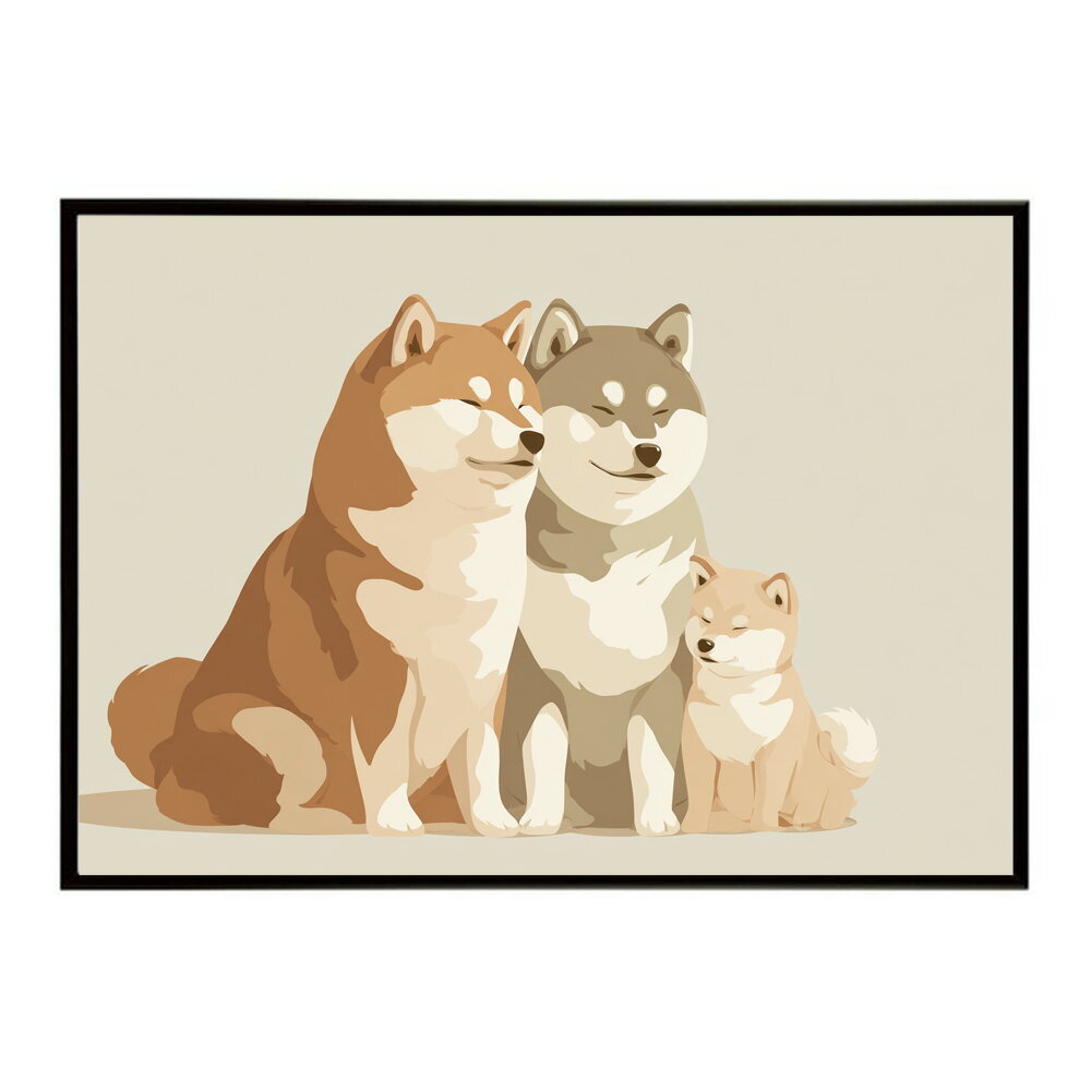 Rakuten - 動物 アニマル 仲良し 子供 ポスター 用紙とサイズが選べる インテリア おしゃれ プリントポスター フォト イラスト 保育園 児童 キッズ 【km-poster-2552】