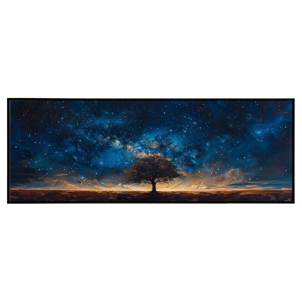 Rakuten - オーロラ レインボー 虹 エモーショナル 景色 風景 自然パノラマポスター (297mm×840mm) フレーム 横長 額縁 インテリア アルミフレーム 絵画 作品 水平 アート 【pn-poster-179】