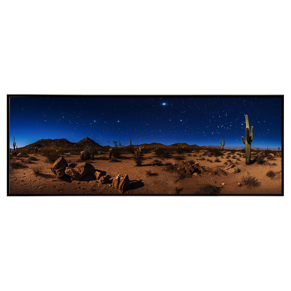 Rakuten - 風景 景色 絵画 絵 名画 画家 油絵 水彩 景色パノラマポスター (297mm×840mm) フレーム 横長 額縁 インテリア アルミフレーム 絵画 作品 水平 アート 【pn-poster-249】