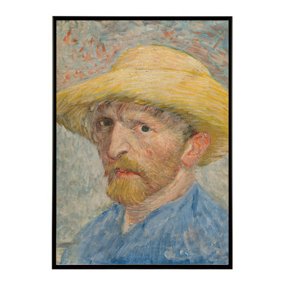 ゴッホ 自画像 Self-Portrait【Vincent van Gogh】(1887)絵画 ポスター デジタルリマスター 名画 絵 復刻 油絵 水彩【bn-poster-7834】