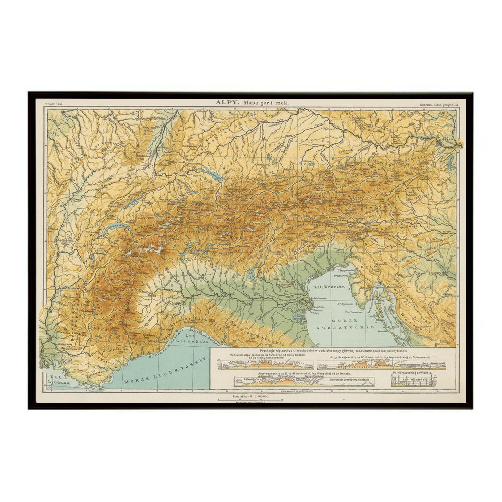 古地図 ポスター アンティーク 地図 ヴィンテージ マップ インテリア レトロ カフェ風 書斎【bn-poster-8257】