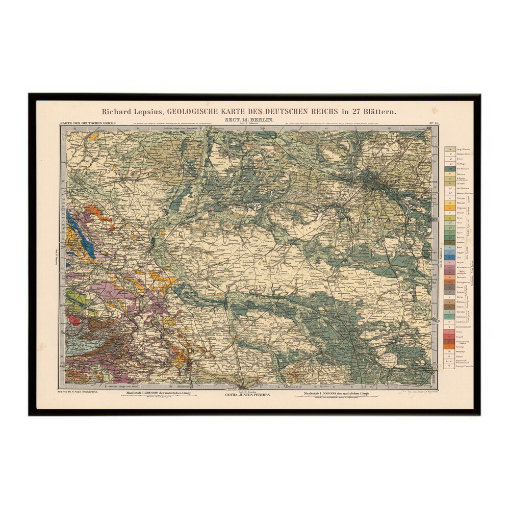 古地図 ポスター アンティーク 地図 ヴィンテージ マップ インテリア レトロ カフェ風 書斎【bn-poster-8278】