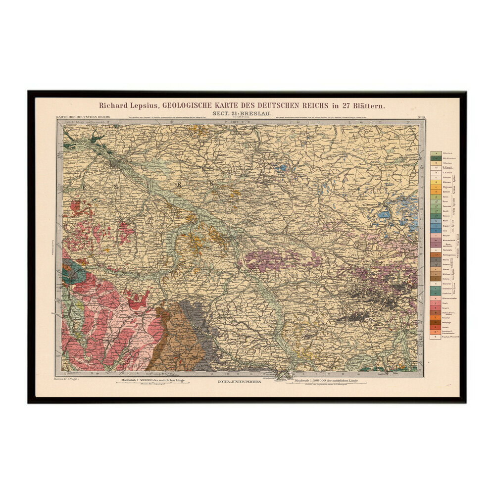 古地図 ポスター アンティーク 地図 ヴィンテージ マップ インテリア レトロ カフェ風 書斎【bn-poster-8282】