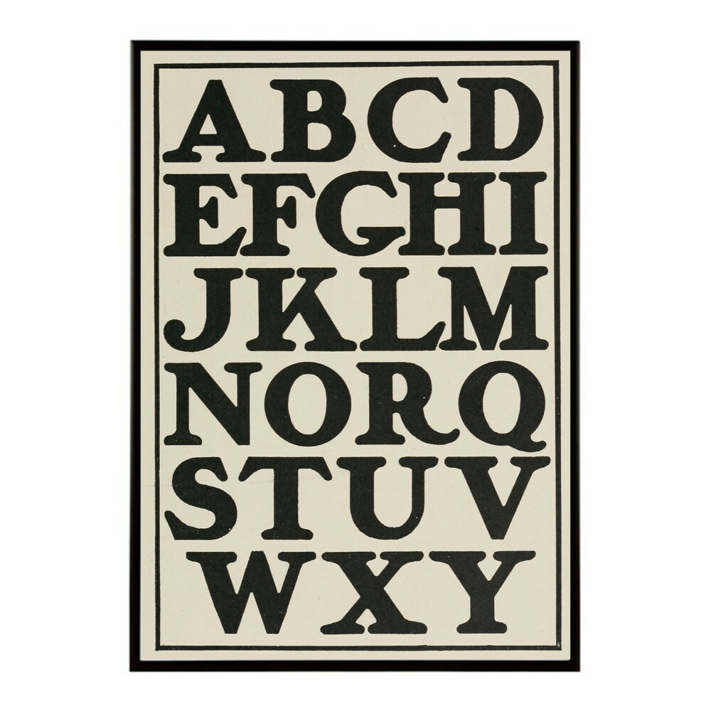 Rakuten - タイポグラフィー ポスター 英字 英語 文字 アート モノトーン 北欧 シンプル インテリア おしゃれ【bn-poster-8411】