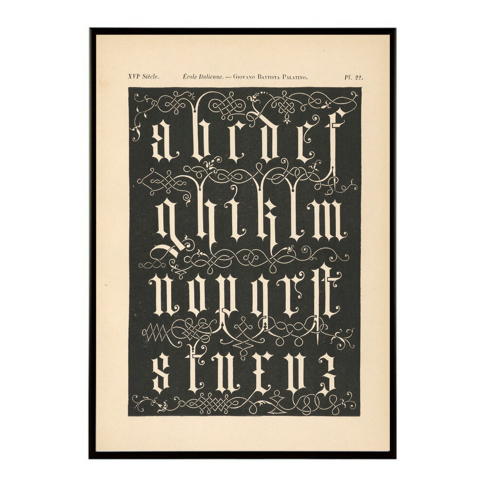 Rakuten - タイポグラフィー ポスター 英字 英語 文字 アート モノトーン 北欧 シンプル インテリア おしゃれ【bn-poster-8796】