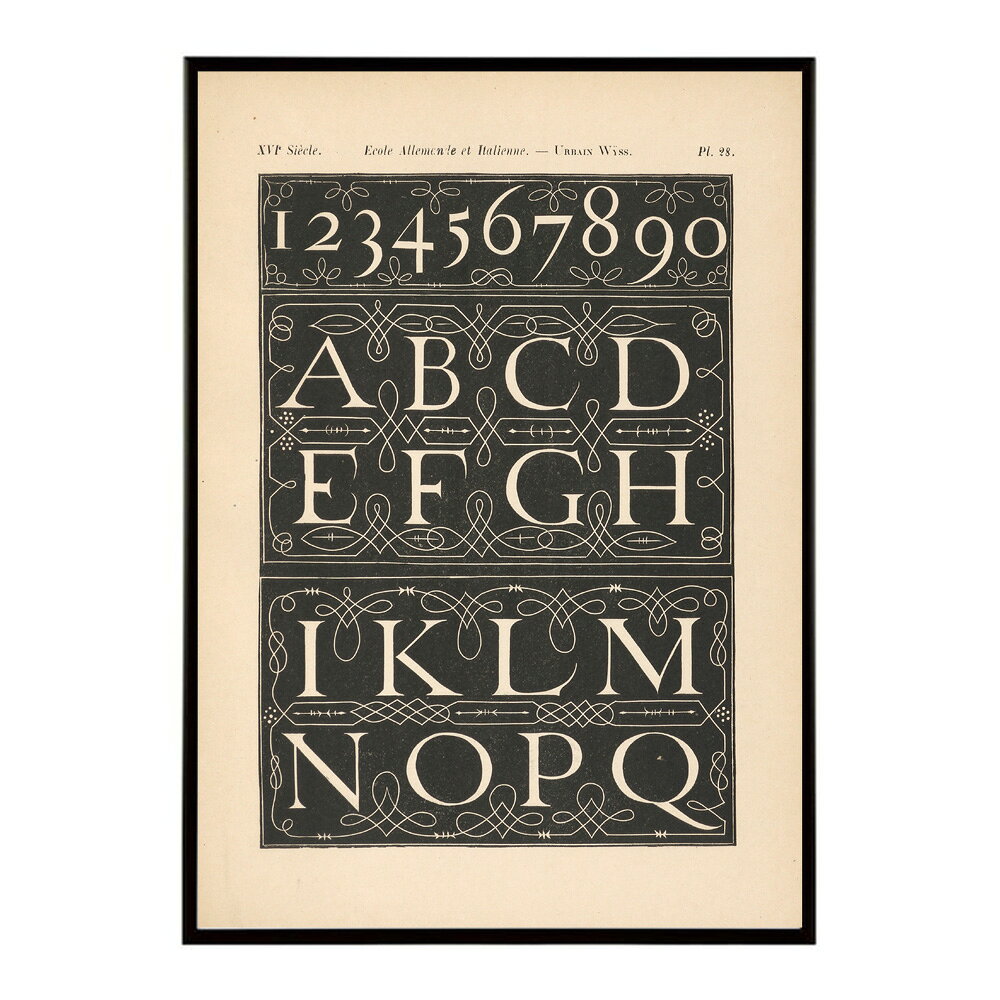 Rakuten - タイポグラフィー ポスター 英字 英語 文字 アート モノトーン 北欧 シンプル インテリア おしゃれ【bn-poster-8802】