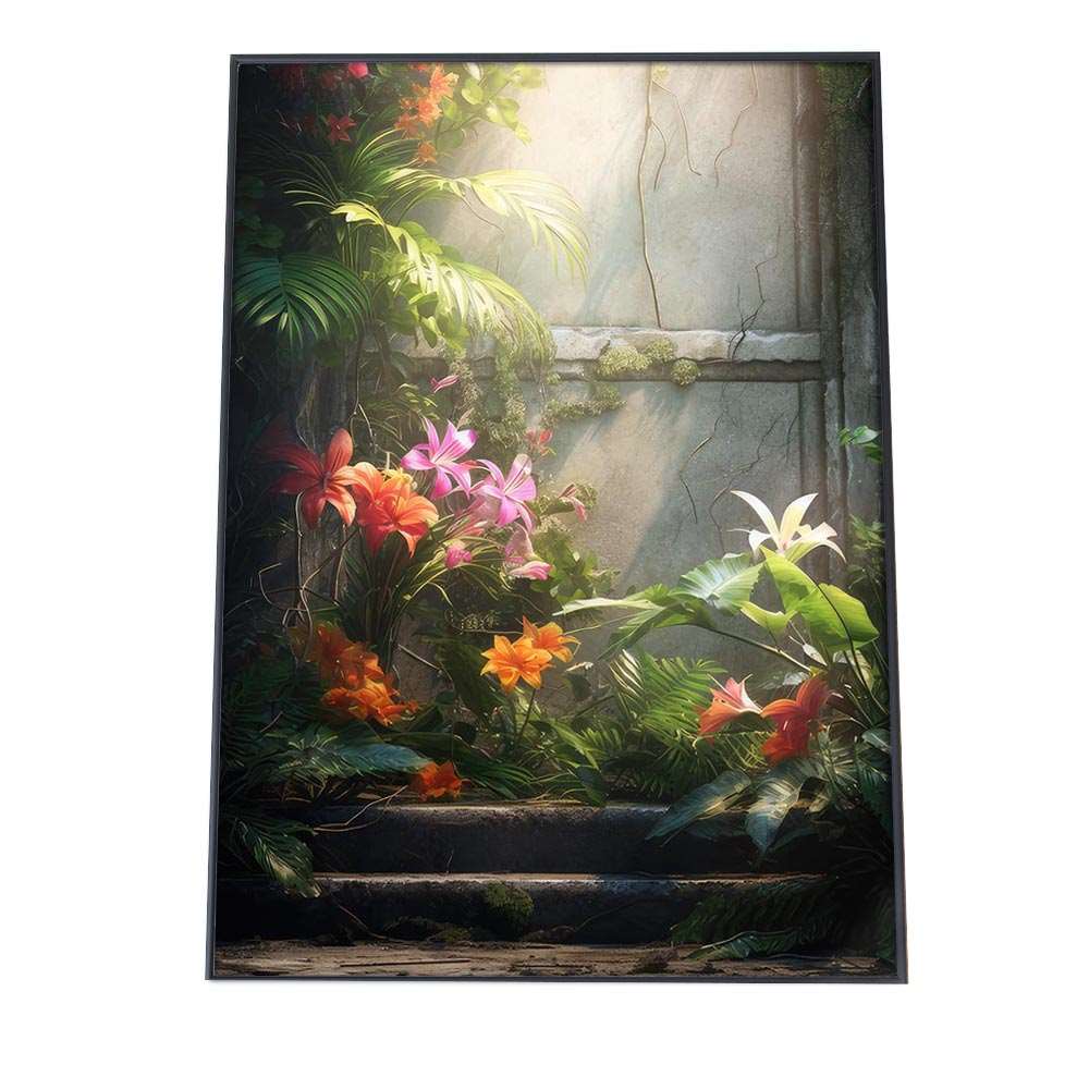 Rakuten - 植物 グリーン ボタニカル 緑 ポスター ナチュラル ロハス 自然 花 草 フラワー 大判【lh-poster-1031】
