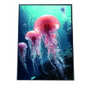 クラゲ ポスター シーサイド マリンスタイル ジェリーフィッシュ 水族館 水中 海 魚 インテリア