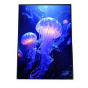 クラゲ ポスター シーサイド マリンスタイル ジェリーフィッシュ 水族館 水中 海 魚 インテリア
