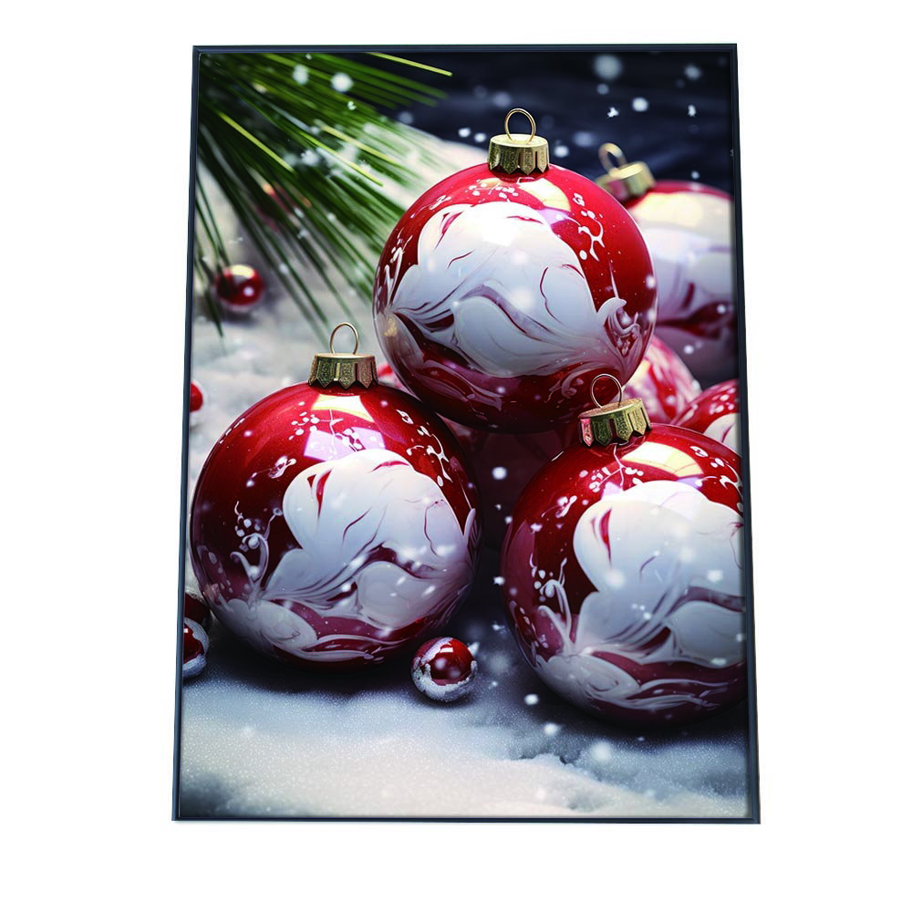 ꥹޥݥ Christmas 륢 ۥǡǥ졼 ɾ ƥꥢ ޯ ǥ  ʥ ĥ꡼lh-poster-3055