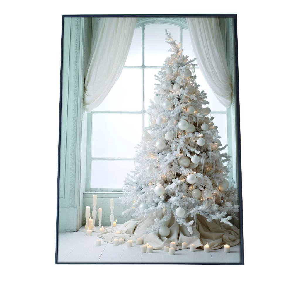 クリスマスポスター Christmas ウォールアート ホリデーデコレーション 壁飾り インテリア お洒落 デザイン 冬 オーナメント ツリー【lh-poster-3080】