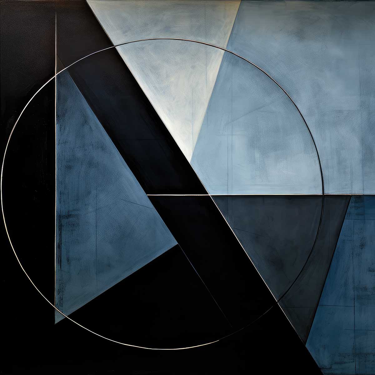 幾何学 正方形ポスター 模様 図形 三角形 丸　ミニマリスト 抽象画 アート モダン 四角四角 デザイン ポスター スクエア 5センチ刻みでサイズ豊富 インテリア デザイン プリント 絵画 オフィス 住宅 店舗 お洒落 かっこいい【sq-poster-237】