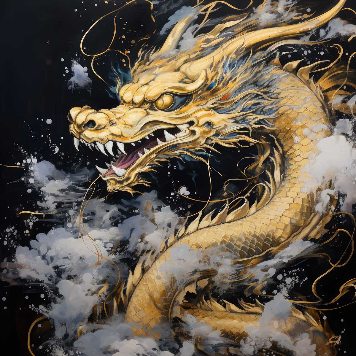 楽天市場】龍神 絵の通販