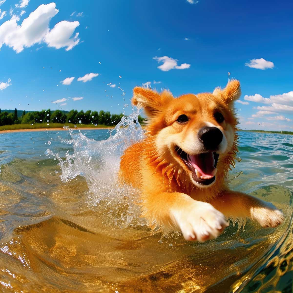 楽天市場】コーギー（アートパネル・アートボード｜壁紙・装飾フィルム