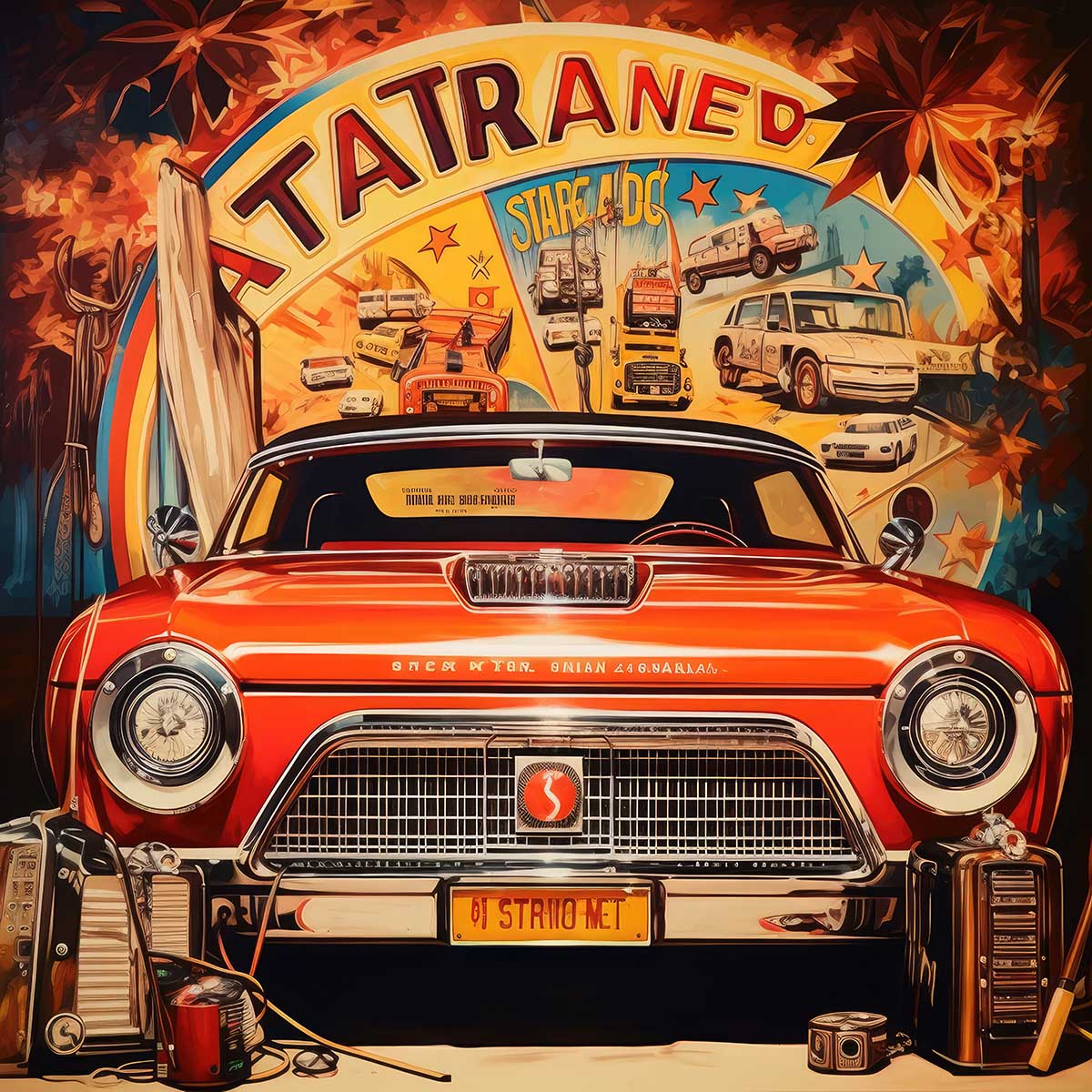 アメリカン レトロ ポスター ヴィンテージ レトロアート ミッドセンチュリーモダン ポップアート ノス..