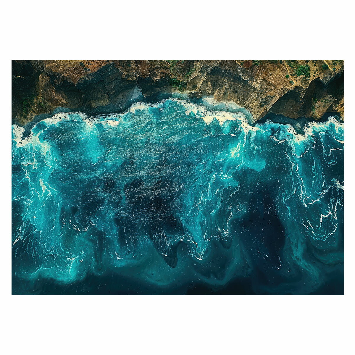 Rakuten - ブルーオーシャン 波 海 水平線 海系 サーフ ポスター 用紙とサイズが選べる 波 ビーチ 海岸 オーシャン ブルー 景色 サーフィン インテリア アートお洒落 a0 a1 a2 a3 a4 b0 b1 b2 b3 b4 特大 大きい【lh-poster-3433】