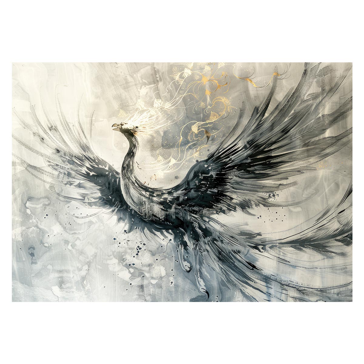 鳳凰 ほうおう 神鳥 縁起物 ポスター 用紙とサイズが選べる 開運 金運 風水 絵画 レトロ 和風 伝説 インテリア おしゃれ プリントポスター フォト オシャレ アート モダン シンプル お洒落 a0 a1 a2 a3 a4 b0 b1 b2 b3 b4 特大 大きい【lh-poster-3972】