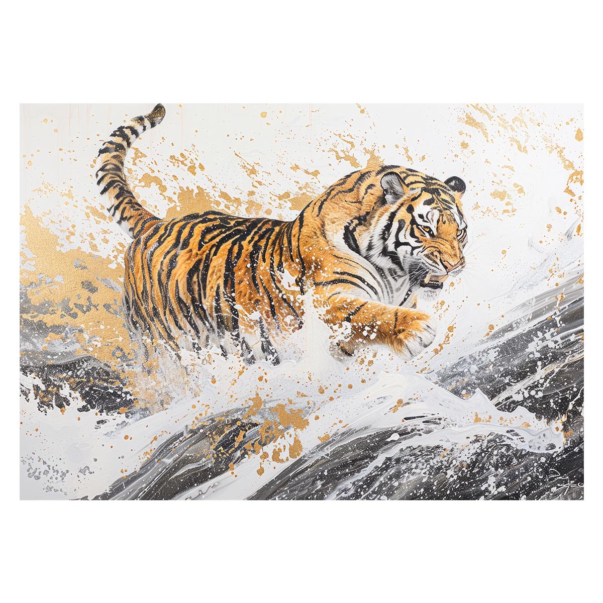 虎 トラ タイガー 猛虎 縁起物 ポスター 用紙とサイズが選べる 開運 金運 風水 絵画 レトロ 和風 伝説 インテリア おしゃれ プリントポスター フォト オシャレ アート モダン シンプル お洒落 a0 a1 a2 a3 a4 b0 b1 b2 b3 b4 特大 大きい【lh-poster-4041】