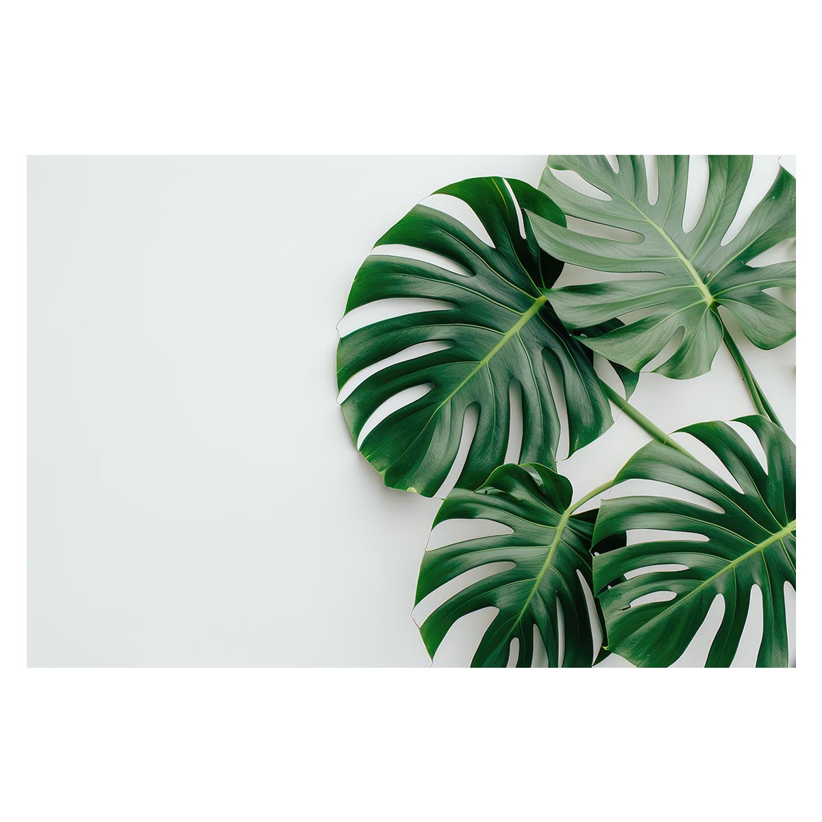 Rakuten - 植物 グリーン 葉っぱ 観葉 ポスター ボタニカル 草 自然 用紙とサイズが選べる インテリア おしゃれ プリントポスター フォト オシャレ アート モダン シンプル お洒落 特大 大きい【lh-poster-4685】