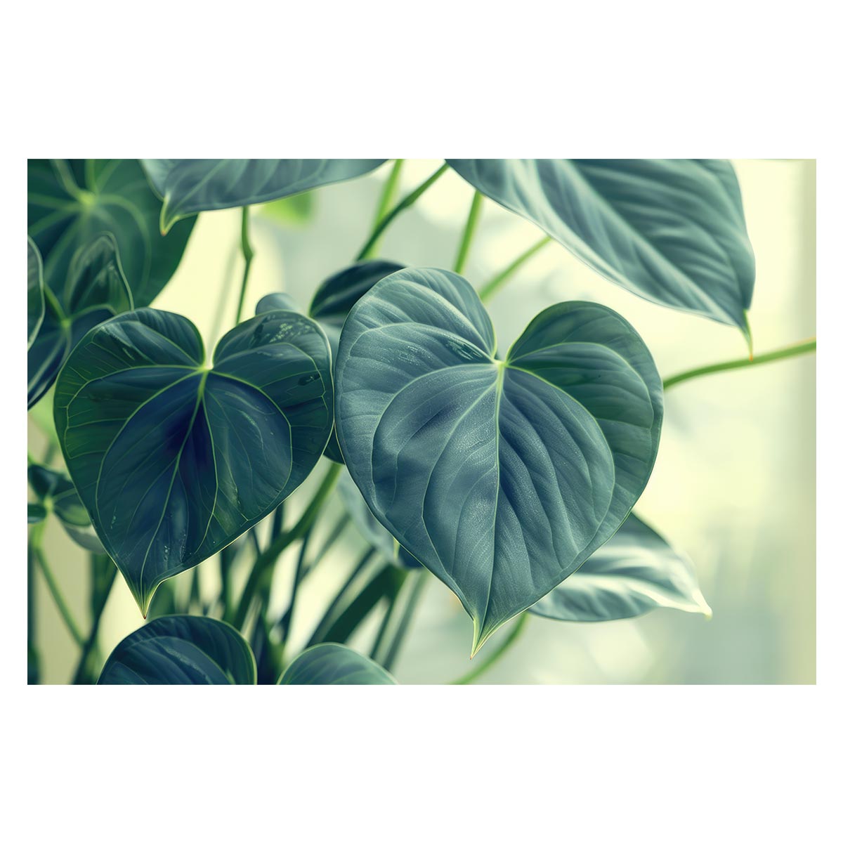Rakuten - 植物 グリーン 葉っぱ 観葉 ポスター ボタニカル 草 自然 用紙とサイズが選べる インテリア おしゃれ プリントポスター フォト オシャレ アート モダン シンプル お洒落 特大 大きい【lh-poster-4766】