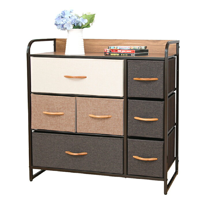 【p5倍☆ 11/30 23:59まで】 チェスト 3段 ワイド 布張り引出し おしゃれ 80幅