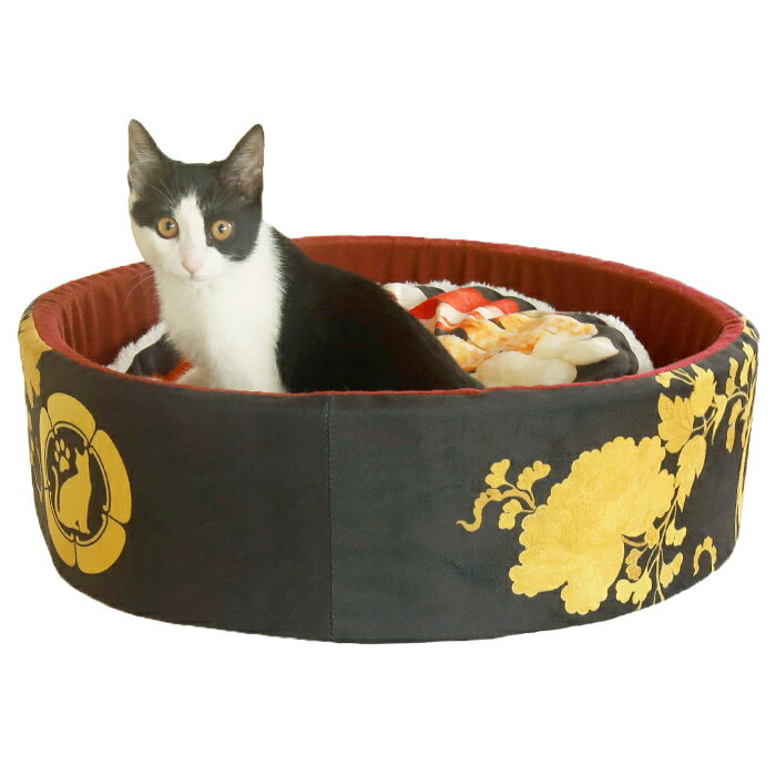 [p5倍★お買い物マラソン] ペットベッド ペットソファ 寿司桶 握り寿司のサムネイル