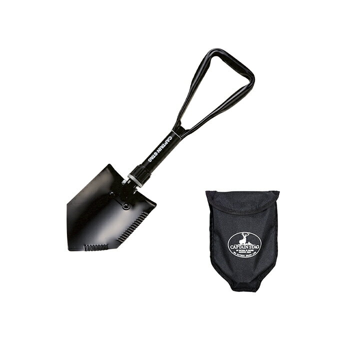 【p10倍☆16日23:59まで】 スコップ 折りたたみ スチール シャベル 収納バッグ付き