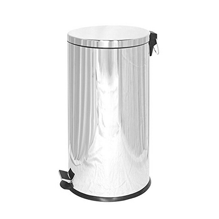 [p5倍!!クーポンあり☆お買い物マラソン] ごみ箱 蓋付き 40L ダストボックス ペダル式 ごみ箱 大きい ステンレス シンプル