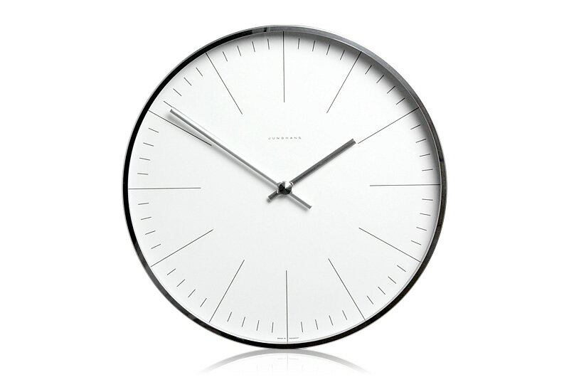 楽天AKI interior space【送料無料！】Junghans / Max Bill / Wall Clock Line Dial / 1956 Φ300mmユンハンス　マックス・ビル　ウォールクロック　ラインダイヤル 1956　Φ300mmMBL-03-0001（367 6046 00）【掛時計　壁掛け時計　ドイツ　GERMANY】