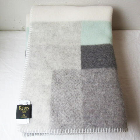 ROROS TWEED / ロロス ツイード ブランケット isbjorn YELLOW/ ア